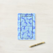 Post-it® Grocery List Dinosaur Post it Notes (Sur un bureau)