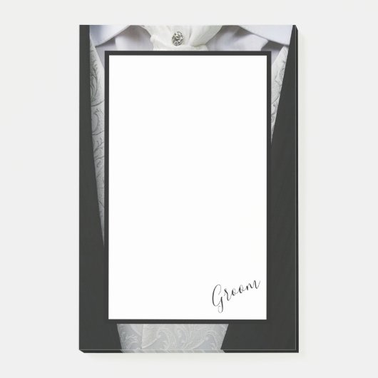 Post-it® Groom Tuxedo (Devant)