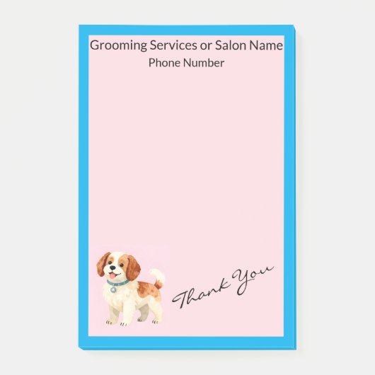 Post-it® Grooming Personalized Trendy Collection (Devant)