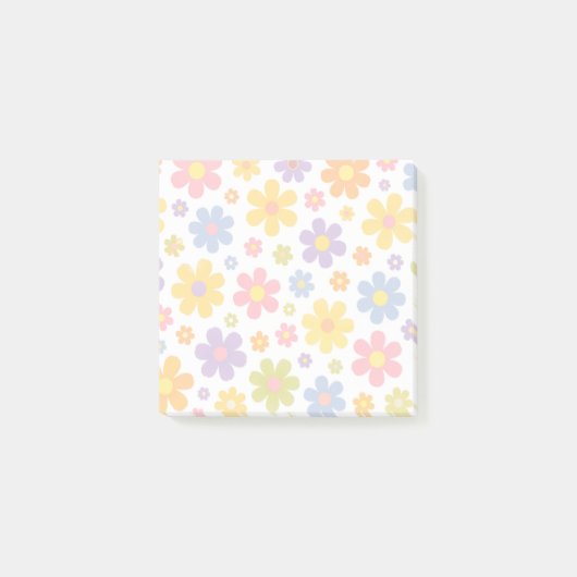Post-it® Groovy Flower Power (Devant)