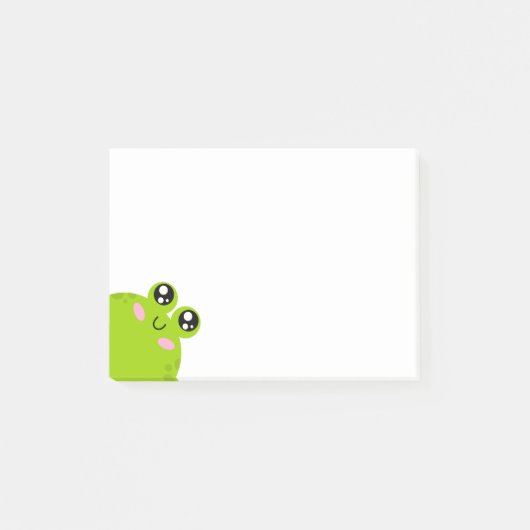Post-it® Grosse grenouille mignonne (Devant)
