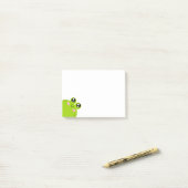 Post-it® Grosse grenouille mignonne (Sur un bureau)