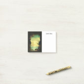 Post-it® Grotte surplombant une mer tropicale Photo Pittore (Sur un bureau)