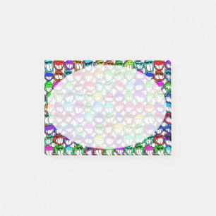 POST-IT® GROUPE DE VISAGES SOURIANTS COOL