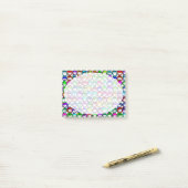 POST-IT® GROUPE DE VISAGES SOURIANTS COOL (Sur un bureau)