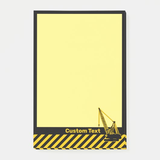 Post-it® Grue de construction (Devant)