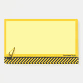Post-it® Grue de construction (Devant)