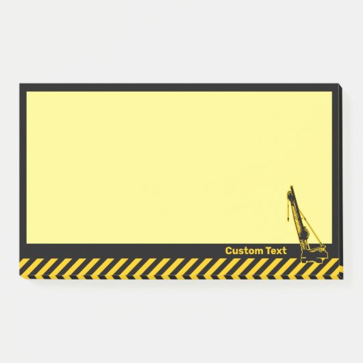 Post-it® Grue de construction (Devant)