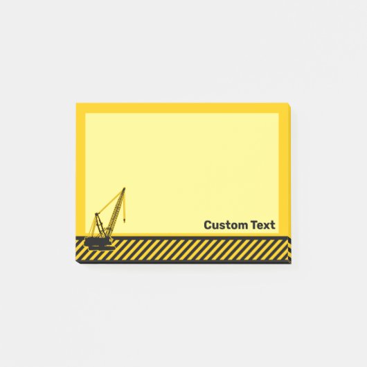 Post-it® Grue de construction (Devant)