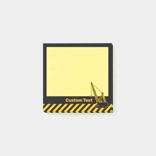 Post-it® Grue de construction (Devant)