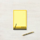 Post-it® Grue de construction (Sur un bureau)