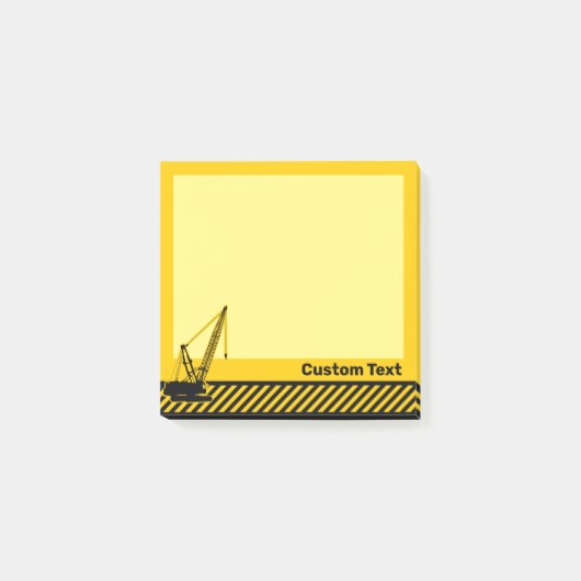 Post-it® Grue de construction (Devant)