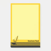 Post-it® Grue de construction (Devant)