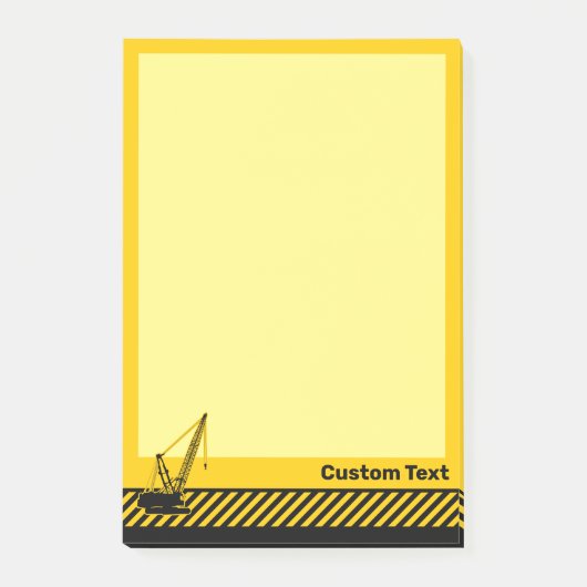 Post-it® Grue de construction (Devant)