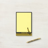 Post-it® Grue de construction (Sur un bureau)