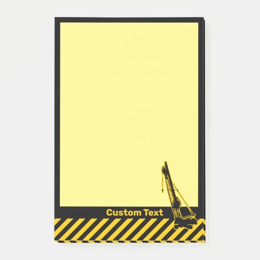 Post-it® Grue de construction (Devant)