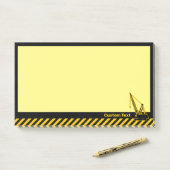 Post-it® Grue de construction (Sur un bureau)