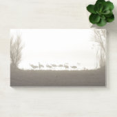 Post-it® Grues dans la brume (Bureau)