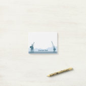 Post-it® Grues des chantiers (Sur un bureau)