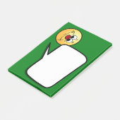 Post-it® Grumpey faciale apathique (Incliné)