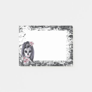 Post-it® Grunge and Skull