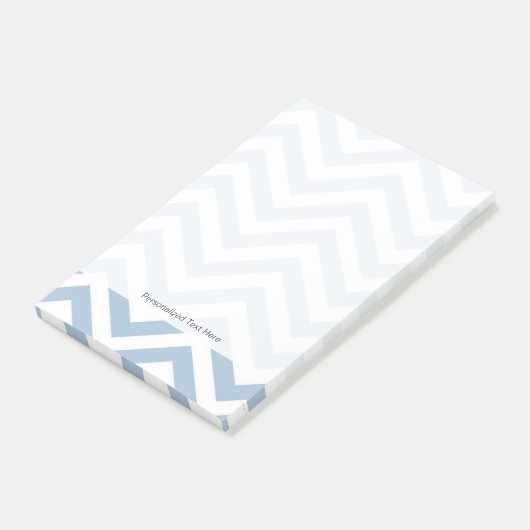 Post-it® Grunge bleu clair Textile (Incliné)
