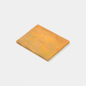 Post-it® Grunge doré peint Abstrait (Incliné)