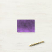 Post-it® Grunge foncé - Violet (Sur un bureau)