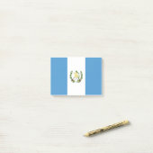 Post-it® Guatemala flag (Sur un bureau)