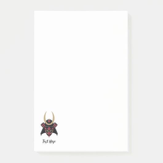 POST-IT® GUERRIER BUSHIDO (Devant)