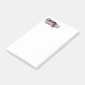 Post-it® Guerrier...Cancer du sein (Incliné)