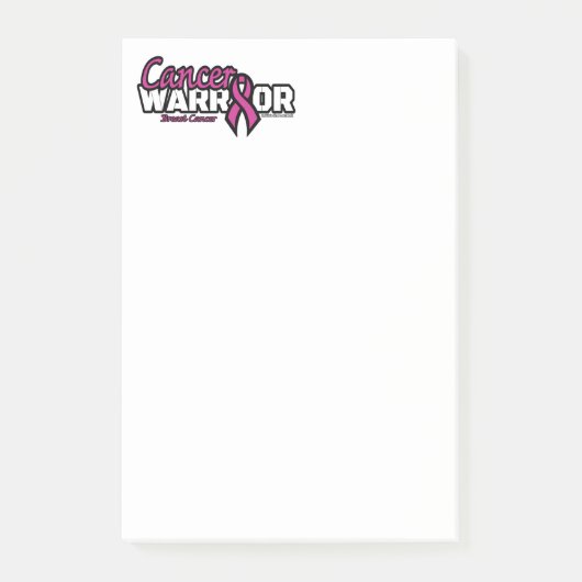 Post-it® Guerrier...Cancer du sein (Devant)