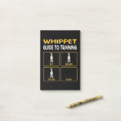 Post-it® guide blanc pour l'entraînement de l'obéissance ch (Sur un bureau)