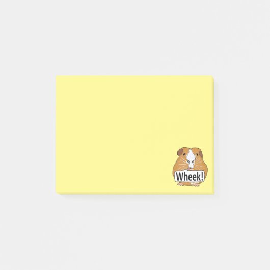 Post-it® Guinée Pig Wheek (Devant)