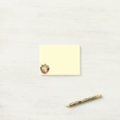 Post-it® Guirlande d'automne des oiseaux nord-américains (Sur un bureau)