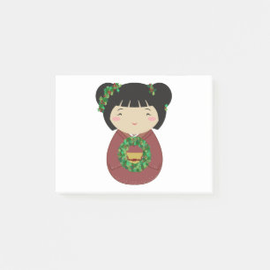 Post-it® Guirlande de Noël de Kokeshi