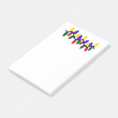 Post-it® Guirlandes de Noël festives (Incliné)
