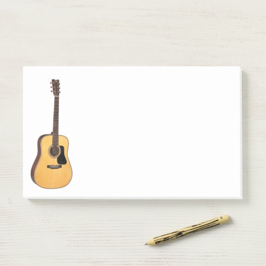 POST-IT® GUITAR (Sur un bureau)