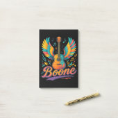 Post-it® Guitare Boone (Sur un bureau)