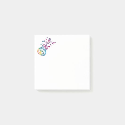 Post-it® Guitare musicale (Devant)