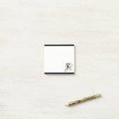 Post-it® Guitariste (Sur un bureau)