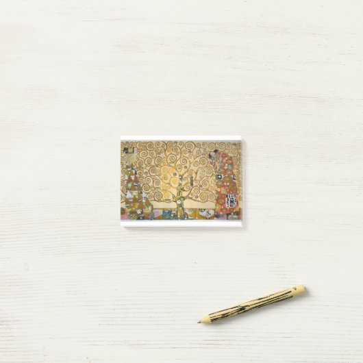 Post-it® Gustav Klimt (Sur un bureau)