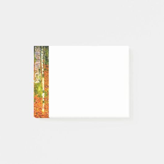 Post-it® Gustav Klimt Birch Trees (Devant)