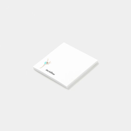 Post-it® Gymnaste féminine (Incliné)