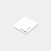 Post-it® Gymnaste rythmique (Incliné)