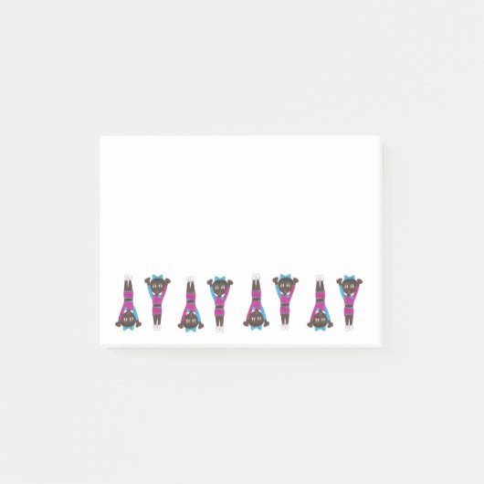 Post-it® Gymnastique acrobatique Danse Enseignant Gymnaste (Devant)