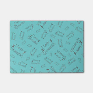 Post-it® Gymnastique d'amour de la turquoise I