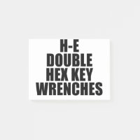 H-E Double clé hexagonale Enfer