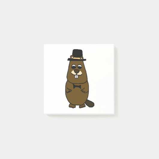 Post-it® Habille Groundhog (Devant)