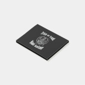 Post-it® Hail Satan Pentagram Goat Halloween (Incliné)